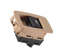 HEIBTENY Interruttore a pulsante per alzacristalli passeggero beige, compatibile con BMW E90/E91/323i 325i 328i, sostituzione diretta, per OEM 61316945876, controllo interno ABS