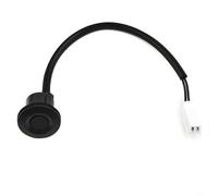HEIBTENY Interruttore di sblocco bagagliaio per Mazda 2 3 2008-2015 D651624B0B manopola per portellone posteriore ABS nero bianco