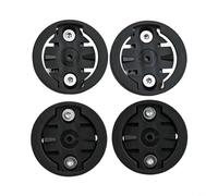 HEIBTENY Kit adattatore esteso per fotocamera o faro inferiore per supporto anteriore per computer Garmin Bike diametro 34 mm, 2 pezzi da 2 piedi e 2 pezzi da tre piedi, accessorio gadget per ciclismo