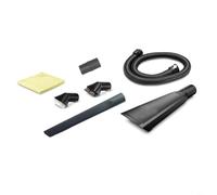 HEIBTENY Kit di pulizia interni auto con tubo di prolunga da 1,5 m, ugello a lancia extra lungo, ugello per auto, spazzole a setole dure e morbide, per aspirapolvere 2.863-304.0 (set da 7 pezzi)