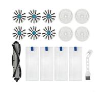 HEIBTENY Kit di pulizia per robot aspirapolvere Bissell 3115 e EV675, include spazzola principale, spazzole laterali, filtro a tamburo e panni per pavimenti duri, pulizia a secco e bagnato, 15 pezzi