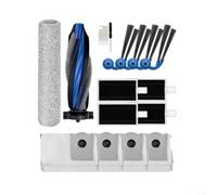 HEIBTENY Kit di ricambio da 16 pezzi, per Ecovacs per Deebot T90 Pro/X12 Pro, per Omni e per Yeedi per m16 Main Brush Roller Mop Spazzole Laterali Filtri Sacchetti per la Polvere, Con Cacciavite