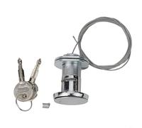 HEIBTENY Kit di sblocco di emergenza, chiusura rapida per porte del garage, kit di sblocco di emergenza, apriporta del garage, serratura a sgancio rapido, serratura a chiave separata