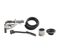 HEIBTENY Kit di tubi di pressione per pompa olio, per motosega 455 455E 460 461, sostituisce 544180104 537261501, include pompa pignone tubo carburante cuscinetto ad aghi, set di accessori in metallo