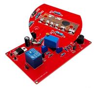 HEIBTENY Kit elettronico fai da te regolabile con circuito di allarme per gas nocivi con sensore MQ2, comparatore LM324, attivazione ventola di scarico e debug di montaggio