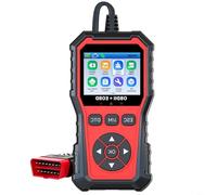 HEIBTENY KW330 OBD2 Scanner lettore di codici di errore motore auto tester batteria con indicatori LED, flusso di dati in tempo reale e lettura VIN per veicoli asiatici USA UE 1996+, aggiornamento di