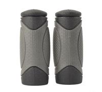 HEIBTENY Manopole per manubrio della bicicletta, in gomma TPR antiscivolo, struttura confortevole, per mountain bike da 222 mm, pieghevole, per bici da strada, design ergonomico, riduce la pressione