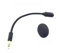 HEIBTENY Microfono da gioco, per cuffie Razer per BARRACUDA X ed Electra V2, microfono di ricambio leggero con audio chiaro, facile installazione plug-and-play, nero, 12,6 cm