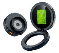 HEIBTENY Microscopio digitale portatile da 2 MP con messa a fuoco automatica, ingrandimento 500x e illuminazione regolabile a 8 LED, pieghevole per un'analisi accurata dei dettagli fini