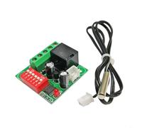 HEIBTENY Modulo regolatore di temperatura digitale DC12V interruttore termostato regolabile con precisione 01 ℃ per riscaldamento raffreddamento incubatore acquario habitat animale domestico rettile