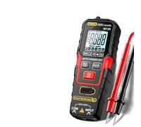 HEIBTENY Multimetro digitale Gamma Automatica NCV Live Wire Detection USB Ricaricabile con Retroilluminazione Torcia Tester Portatile, Per Elettricista Manutenzione Circuito Domestico Nero
