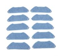 HEIBTENY Panni lavabili riutilizzabili compatibili con LEFANT M1 M2 M2 Pro M2S U180 e per robot aspirapolvere OKP K8, panni in microfibra per la pulizia dei peli di animali domestici, confezione da 4