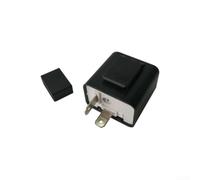 HEIBTENY per relè Intermittenza 12V Anti per hyper per flash per relè | per frequenza regolabile 50-200/min, compatibile LED e alogeno, tensione 12V, ABS resistente
