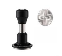 HEIBTENY Pressino per caffè in acciaio inox, 58 mm | Strumento per pressa espresso con meccanismo a tre molle di ritorno automatico, base rimovibile per portafiltri per casa, bar