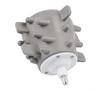 HEIBTENY Sbuccia aglio in silicone, accessorio per sbucciare l'aglio elettrico da 2 L 3 L, strumento per sbucciare verdure da cucina, per tritacarne, grigio (2 L)