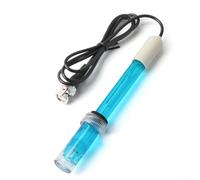 HEIBTENY Sensore PH Culture Detector Sensor Ph Sonda Elettrodo Sensore Acquario Sensore Pool Misuratore 155 x 25 mm per la maggior parte dei connettori PH e controller BNC 0,00-14,00 PH 0-60 °C (Blue)