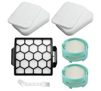HEIBTENY Set di filtri di ricambio per aspirapolvere verticale Shark Pet 2 filtri in schiuma e feltro Filtro HEPA 2 cartucce neutralizzatori compatibili con ZU100 ZU102