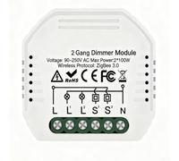 HEIBTENY Smart WiFi Modulo Dimmer Interruttore Dimmer, Telecomando Per Alexa Per Tuya.