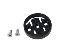 HEIBTENY Supporto adattatore per computer da bicicletta, staffa di supporto per Garmin per BRYTON per CATEYE per WAHOO Giant per NEOS Track Endless Nylon Ciclismo GPS estensione accessorio nero (per