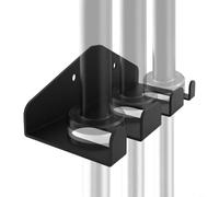 HEIBTENY Supporto per bilanciere da parete, in metallo, resistente, verticale, salvaspazio, per casa, palestra, garage, attrezzature per il fitness (1 pezzo)