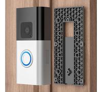 HEIBTENY Supporto per campanello ad anello per videocitofono 3, 3 Plus, 4, Battery Plus Pro, facile da installare e rimuovere, nessun trapano richiesto, staffa di montaggio resistente alle intemperie