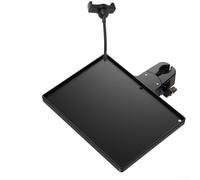 HEIBTENY Supporto per microfono con clip per cellulare, facile installazione, versatile, utilizzabile per microfono da 1,57 pollici (vassoio e 1 clip)