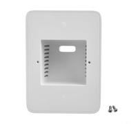 HEIBTENY Supporto per PC per SONOFF NSPanel Pro/NSPanel EU, Staffa per alloggiamento desktop per pannello di controllo Smart Home, supporto per custodia grigio o bianco 121x87.5x66.5mm (bianco)
