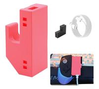 HEIBTENY Supporto per schermo regolabile per GameSir X5 Lite, supporto per PC 6 x 3 x 3 cm per visualizzazione orizzontale e verticale, adattamento non distruttivo, porte non ostruite (rosa)