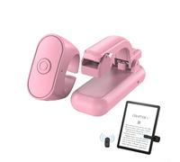 HEIBTENY Telecomando portatile con clicker per pagina, per Kindle e eReaders Paperwhite, scatto remoto della fotocamera, senza fili, per girare pagine per iPhone, iPad, tablet Android, lettura romanzi