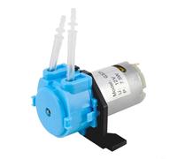 HEIBTENY Testa dosatrice per pompa peristaltica da 12 V, per acquario, laboratorio, farmaceutico, biotecnologia, autoadescante, senza guarnizione della valvola, controllo del flusso CW, testa del tubo