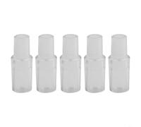 HEIBTENY Tester di respiro con trasmissione vocale, display digitale a LED, sensore semiconduttore per 0-200 mg/100 ml, rilevatore di tipo colpo portatile con 5 bocchini, nero (B)