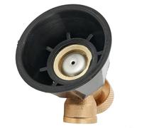 HEIBTENY Ugello regolabile 14X15 Filo Nero Per Ciclone Testa Spruzzatore Per Giardino Atomizzazione Agricola In Alluminio Rame Materiale Ad Alta Resistenza Con Multiplo