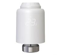 HEIBTENY WIFI Smart Heating Termostatico Valvola termostatica TRV Controller con programma programmabile, controllo vocale e app per smartphone, set di 6 adattatori per la gestione della temperatura