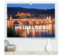 Heidelberg - Baden-Württemberg (hochwertiger Premium Wandkalender 2026 DIN A2 quer), Kunstdruck in Hochglanz: Die wunderbar faszinierende Stadt am Neckar im Südwesten Deutschlands.