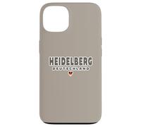 Heidelberg Deutschland Heart Imprint/Heidelberg Germania Custodia per iPhone 13