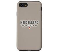 Heidelberg Deutschland Heart Imprint/Heidelberg Germania Custodia per iPhone SE (2020) / 7/8
