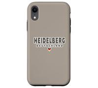 Heidelberg Deutschland Heart Imprint/Heidelberg Germania Custodia per iPhone XR