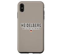 Heidelberg Deutschland Heart Imprint/Heidelberg Germania Custodia per iPhone XS Max