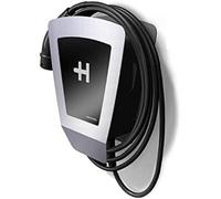 Heidelberg Wall Box Home Eco, base di ricarica per auto elettriche e ibride, potenza di carica massima: 11 kW, Argento