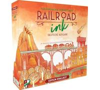 Heidelberger Spieleverlag, Horrible Guild HR013 - Railroad Ink: Edition Bright Red - Gioco di dadi per 1-6 giocatori, dagli 8 anni, tedesco, rosso