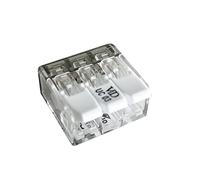 Heidemann Morsetto di collegamento a leva Compact VDE (3 pezzi, dimensioni 3 x 0,2 2,5 mm², campanello radio) 30713