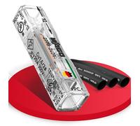 Heidemann Wago ISO Flex 30475 - Kit di riparazione con 6 connettori passanti Wago (con 3 tubi termoretraibili, per 2 fili da 0,75 a 4,0 mm a 2 fili e 1,5 - 4,0 mm 2 a due fili)