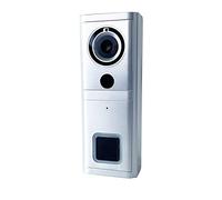 Heidemann WI-FI Video 70715 - Campanello mobile 1 (argento, per gong cablato, controllo Wi-Fi tramite app, monitoraggio 24/7 possibile, lente grandangolare 140°)