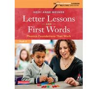 Heidi Anne Mesmer Letter Lessons and First Words (Tascabile)