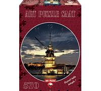 Heidi Heidi4137 - Orologio Puzzle con Torre di fanciulla, 570 Pezzi, Multicolore