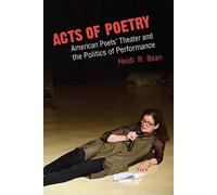 Heidi R. Bean Acts of Poetry (Copertina rigida)
