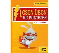 Heidi Sommer Lesen üben mit Blitzlesen 1./2. Klasse (Lesezeit) (Tascabile)