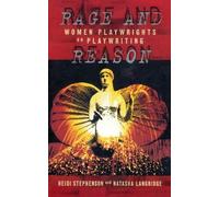 Heidi Stephenson Rage And Reason (Tascabile) Plays and Playwrights