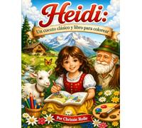 Heidi: Una Historia Clásica y Libro para Colorear (Spanish version)