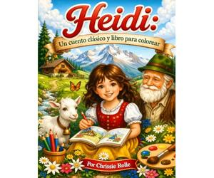 Heidi: Una Historia Clásica y Libro para Colorear (Spanish version)